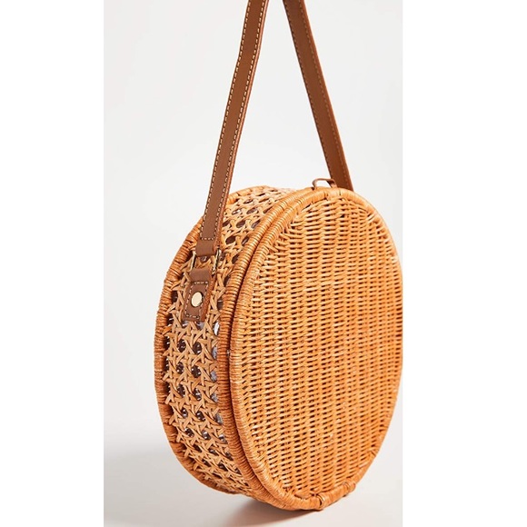 🆕 Serpui Marie Destiny Wicker Circle Bag - Picture 3 of 5